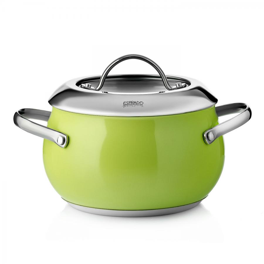 Кастрюля Esprado Ritade 2,2л, зеленый, нерж. сталь
Кастрюля Esprado Ritade 2,2л, зеленый, нерж. сталь