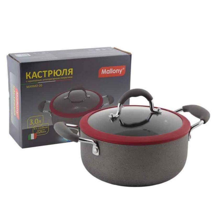 Кастрюля алюм со стекл крышкой MARMO-20, штамп, мрам-ое антиприг покр, инд дно,ручки:сил,сталь,3 л
Кастрюля алюм со стекл крышкой MARMO-20, штамп, мрам-ое антиприг покр, инд дно,ручки:сил,сталь,3 л