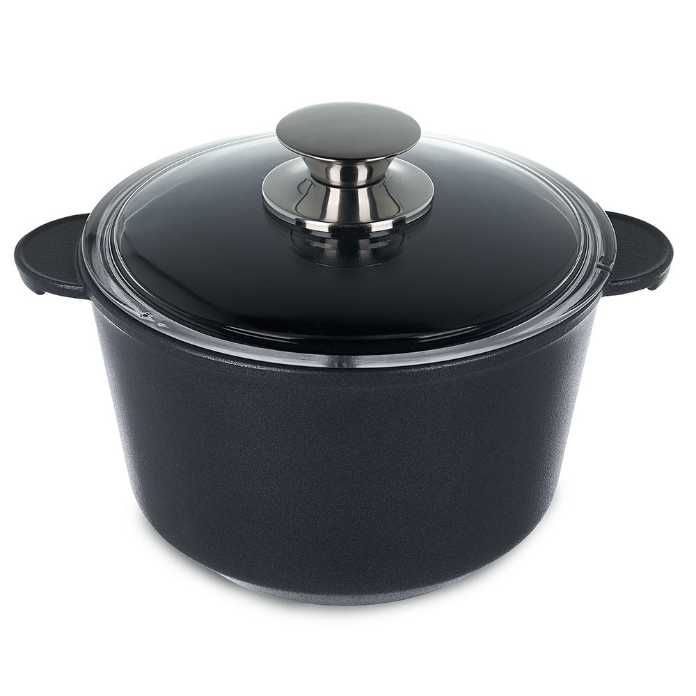 Кастрюля со стеклянной крышкой Renard Silver Grey 2л
Кастрюля со стеклянной крышкой Renard Silver Grey 2л