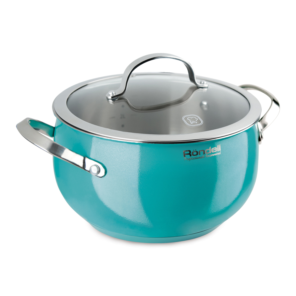Кастрюля Rondell 18 см 2,8 л Turquoise RDS-717
Кастрюля Rondell 18 см 2,8 л Turquoise RDS-717