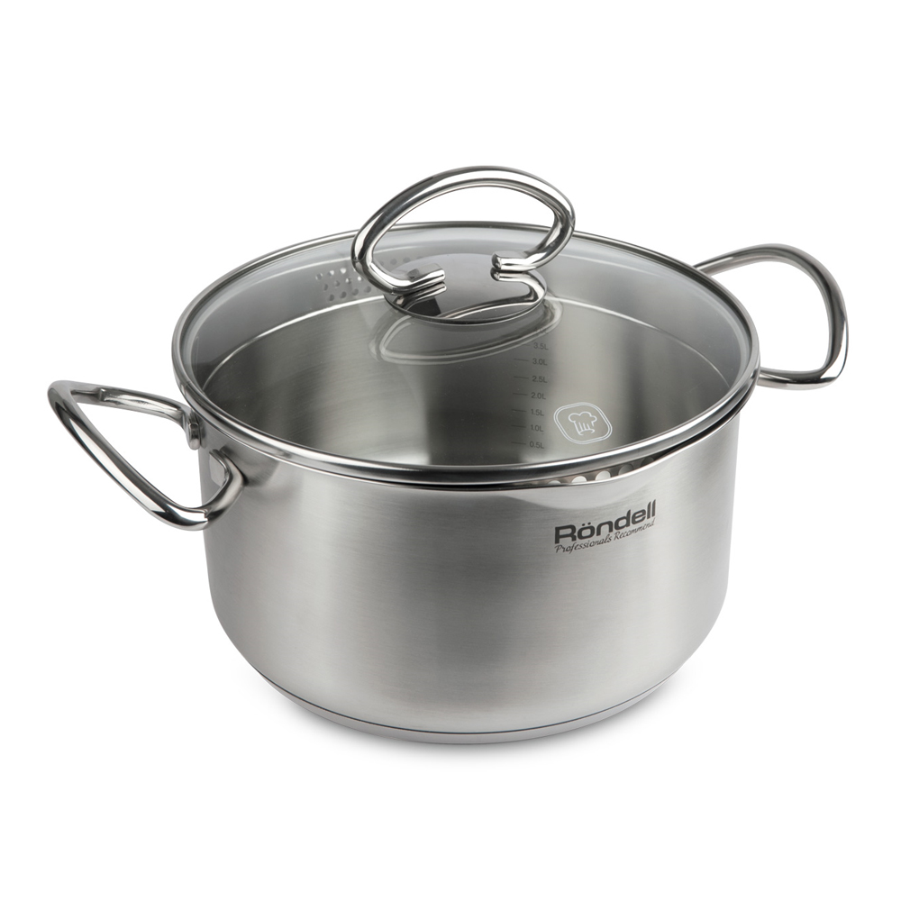 Кастрюля Rondell Edel 3,1 л 20 см RDS-991
Кастрюля Rondell Edel 3,1 л 20 см RDS-991