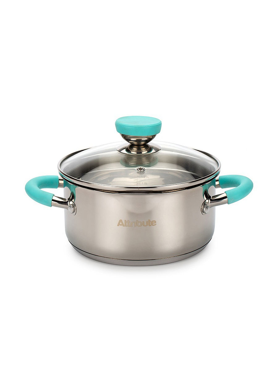 Кастрюля ATTRIBUTE STEEL VERSAL 18х10.5см 2л, ASV018
Кастрюля ATTRIBUTE STEEL VERSAL 18х10.5см 2л, ASV018