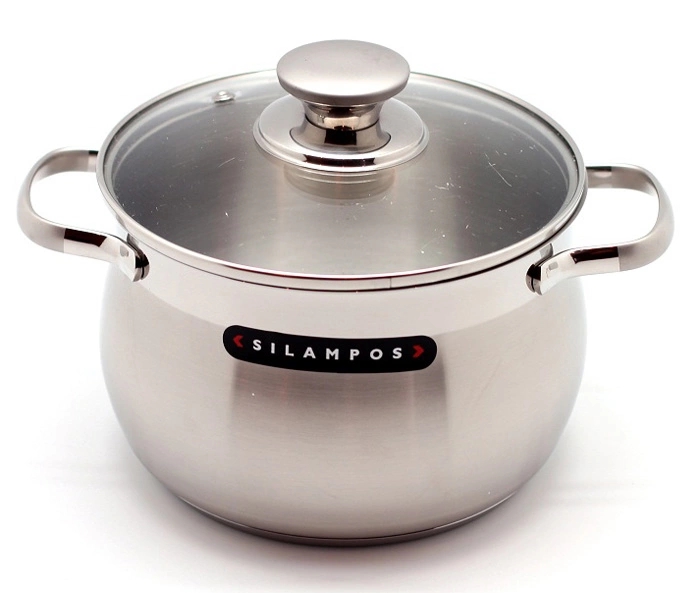 Кастрюля Silampos РОЯЛ САТИН 633123V66622 5,3л
Кастрюля Silampos РОЯЛ САТИН 633123V66622 5,3л