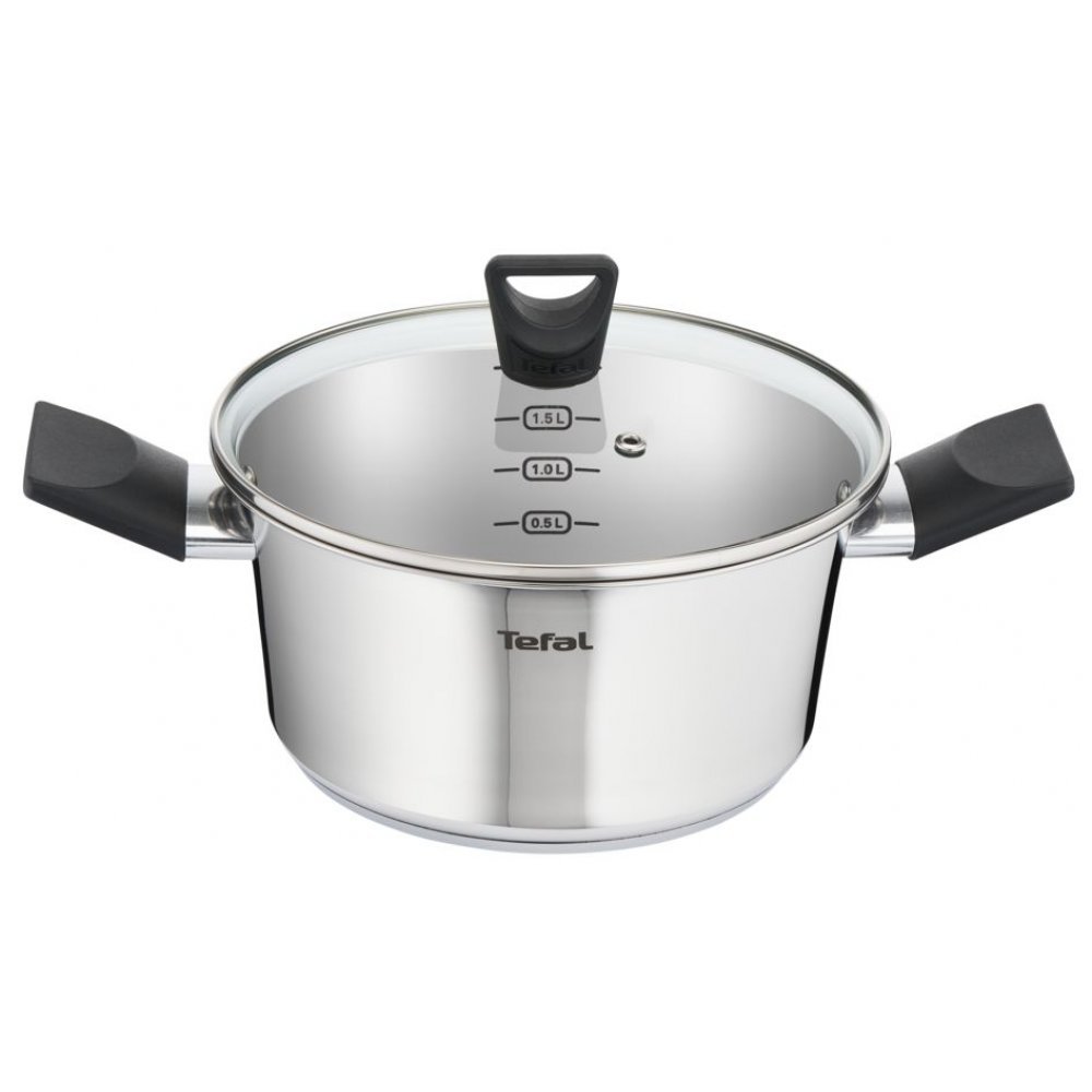 Кастрюля Tefal Simpleo B9054474 (2100116082) стальной 2,7л
Кастрюля Tefal Simpleo B9054474 (2100116082) стальной 2,7л
