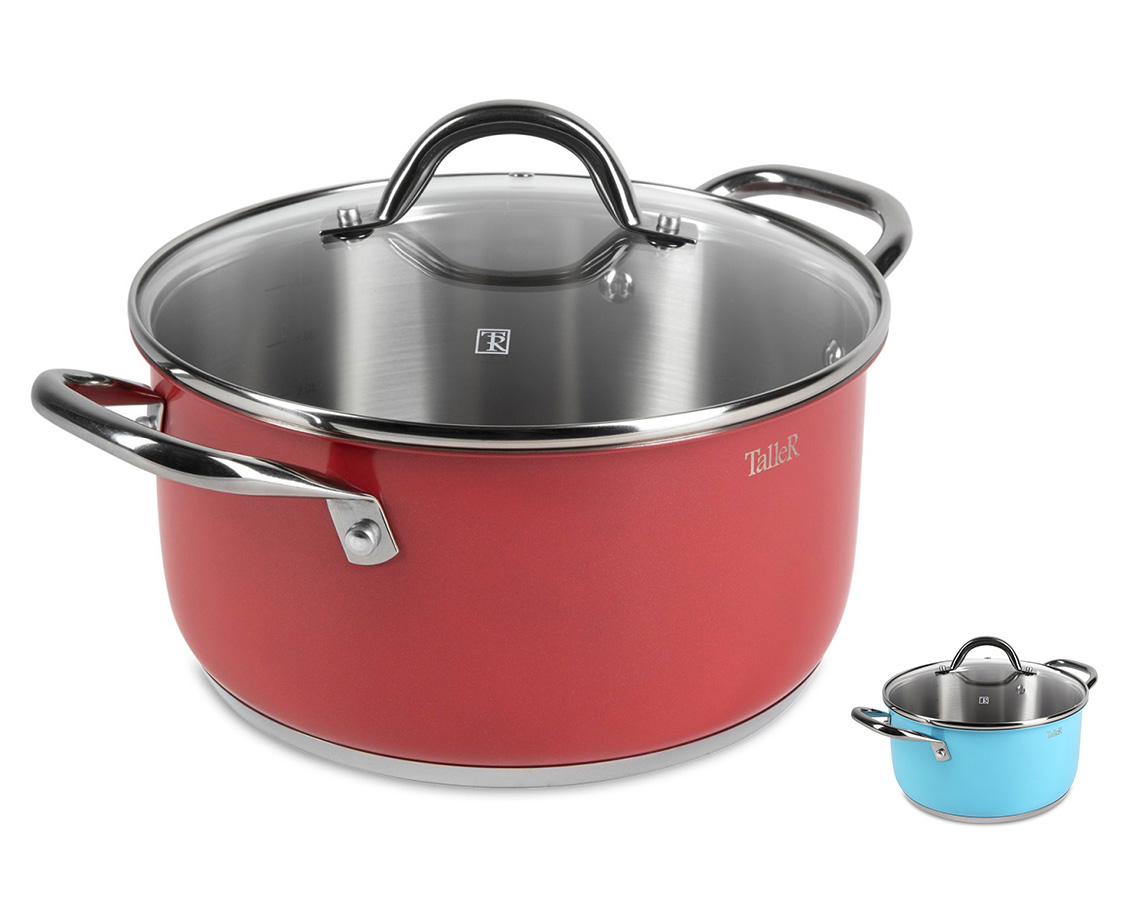 Кастрюля TalleR TR-99019, 3,0л
Кастрюля TalleR TR-99019, 3,0л