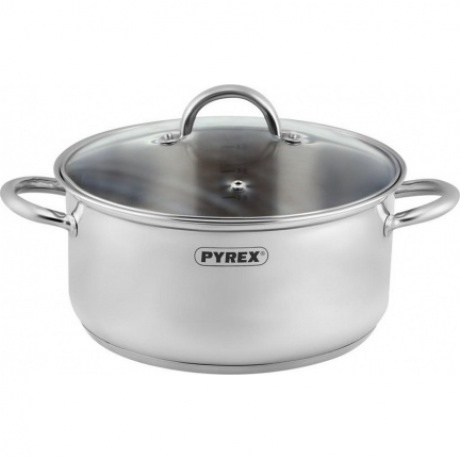 Кастрюля Pyrex Master MA24AEX/E006 24x11,5см 4,7л
Кастрюля Pyrex Master MA24AEX/E006 24x11,5см 4,7л