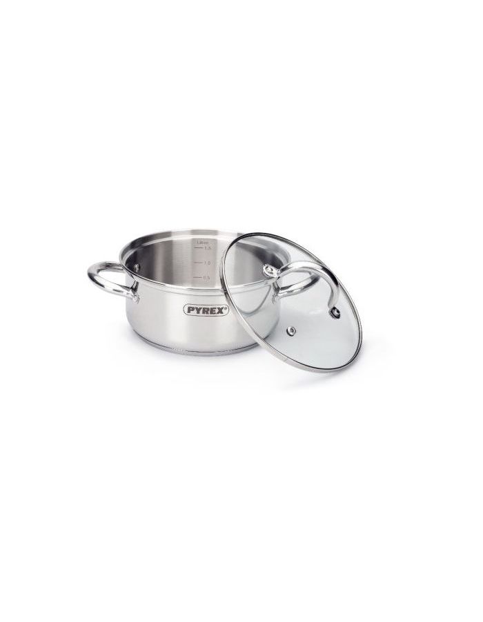 Кастрюля Pyrex Master MA18AEX/E006 18x8,5см 2,0л
Кастрюля Pyrex Master MA18AEX/E006 18x8,5см 2,0л