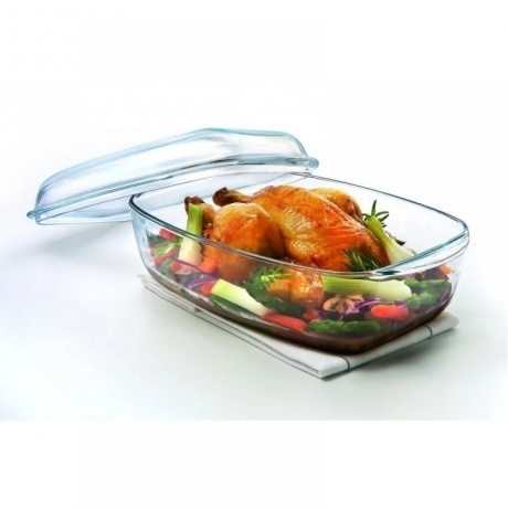 Утятница прямоугольная +крышка O CUISINE 4.5л PYREX 465AC00/1043
Утятница прямоугольная +крышка O CUISINE 4.5л PYREX 465AC00/1043