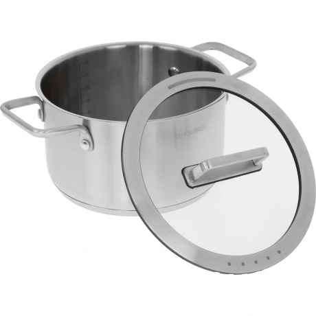 Кастрюля ARGENTO 3.4л 20см индукция
Кастрюля ARGENTO 3.4л 20см индукция