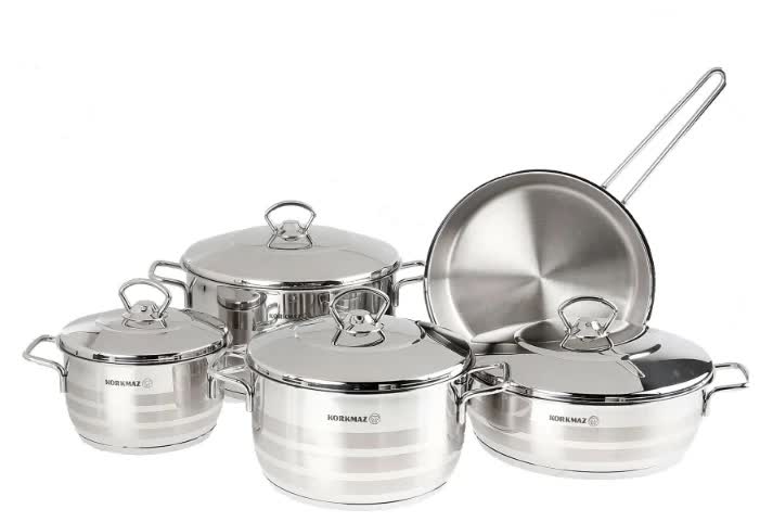 Набор посуды Korkmaz ASTRA A1900 9 шт
Набор посуды Korkmaz ASTRA A1900 9 шт