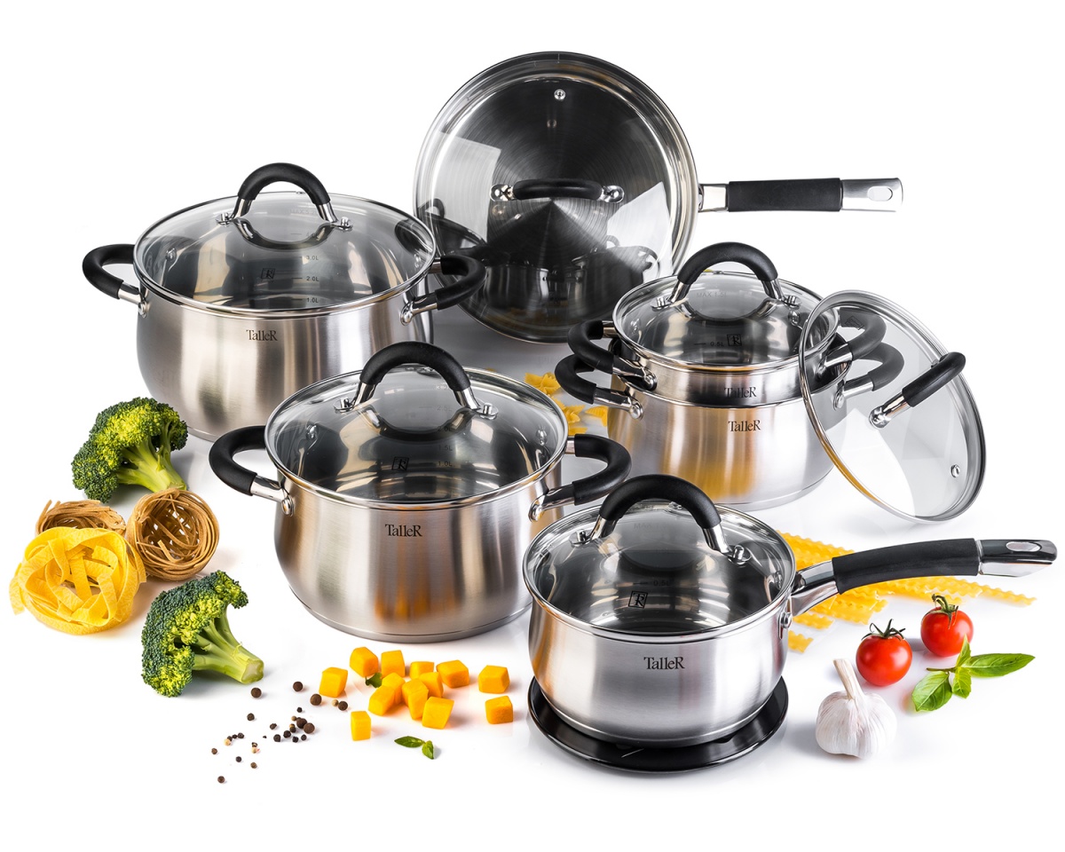 Набор посуды TalleR TR-11047 нержавеющая сталь
Набор посуды TalleR TR-11047 нержавеющая сталь
