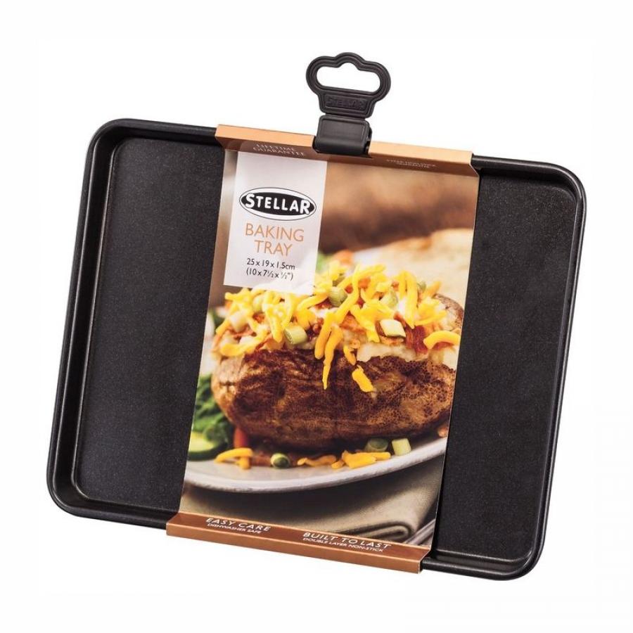 Поднос для выпечки Stellar Bakeware 24х18х1,5см
Поднос для выпечки Stellar Bakeware 24х18х1,5см