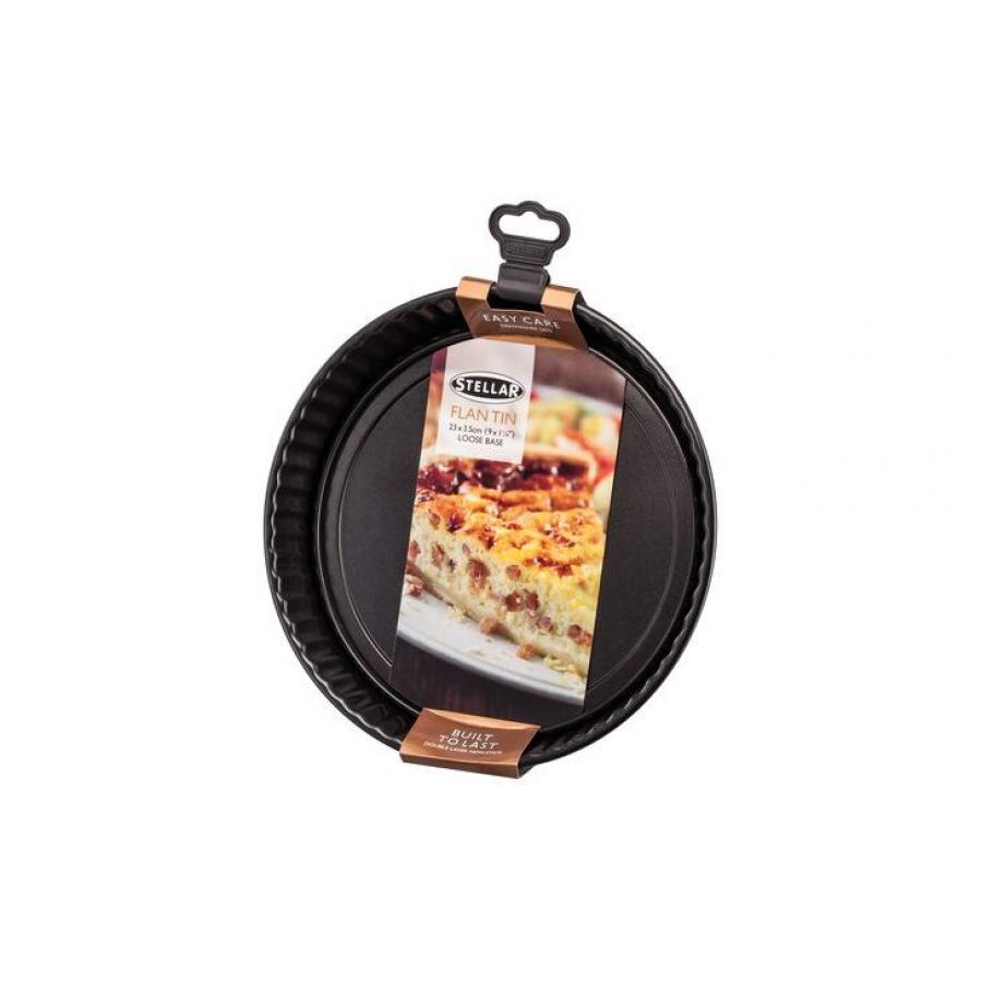 Форма для пирога Stellar Bakeware 22х3см со съёмным дном
Форма для пирога Stellar Bakeware 22х3см со съёмным дном