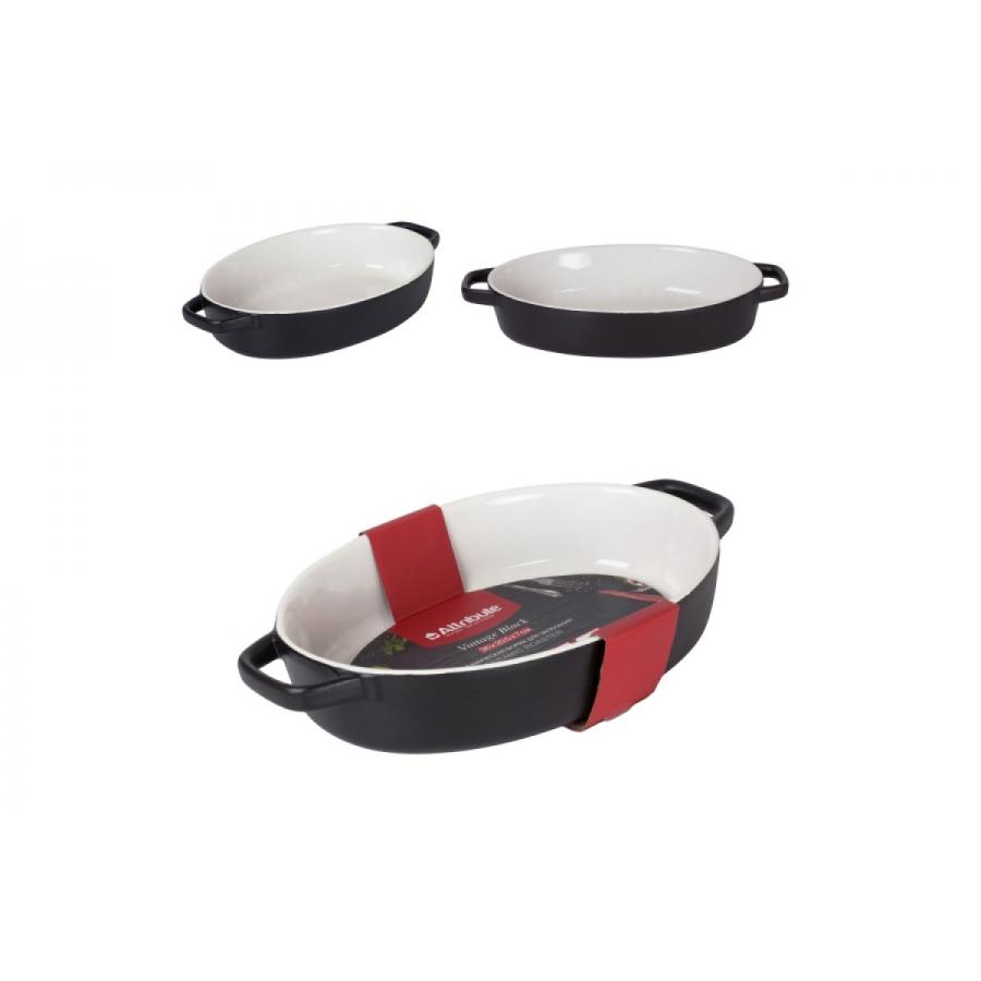 Форма для запекания ATTRIBUTE BAKE VINTAGE BLACK овальная 36x20.5x7см
Форма для запекания ATTRIBUTE BAKE VINTAGE BLACK овальная 36x20.5x7см