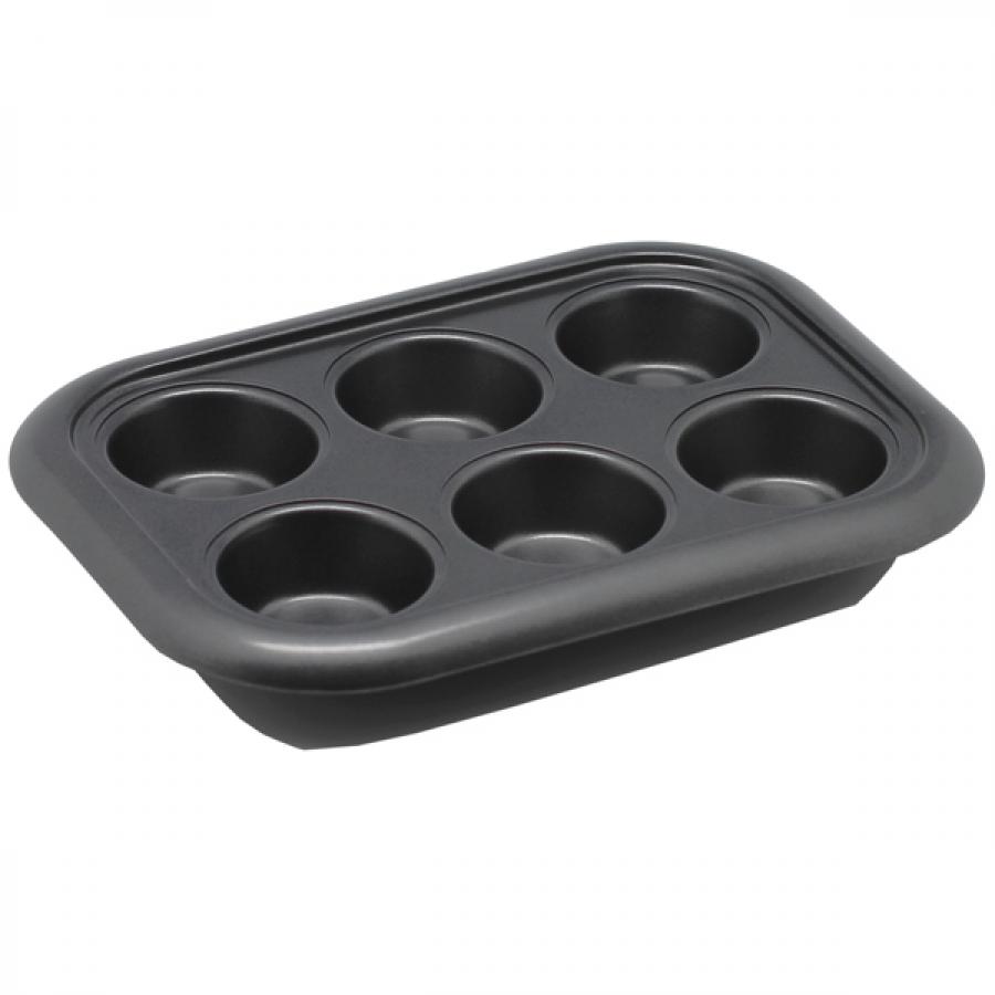 Форма для 6 маффинов 29,4х21х3,5см
Форма для 6 маффинов 29,4х21х3,5см