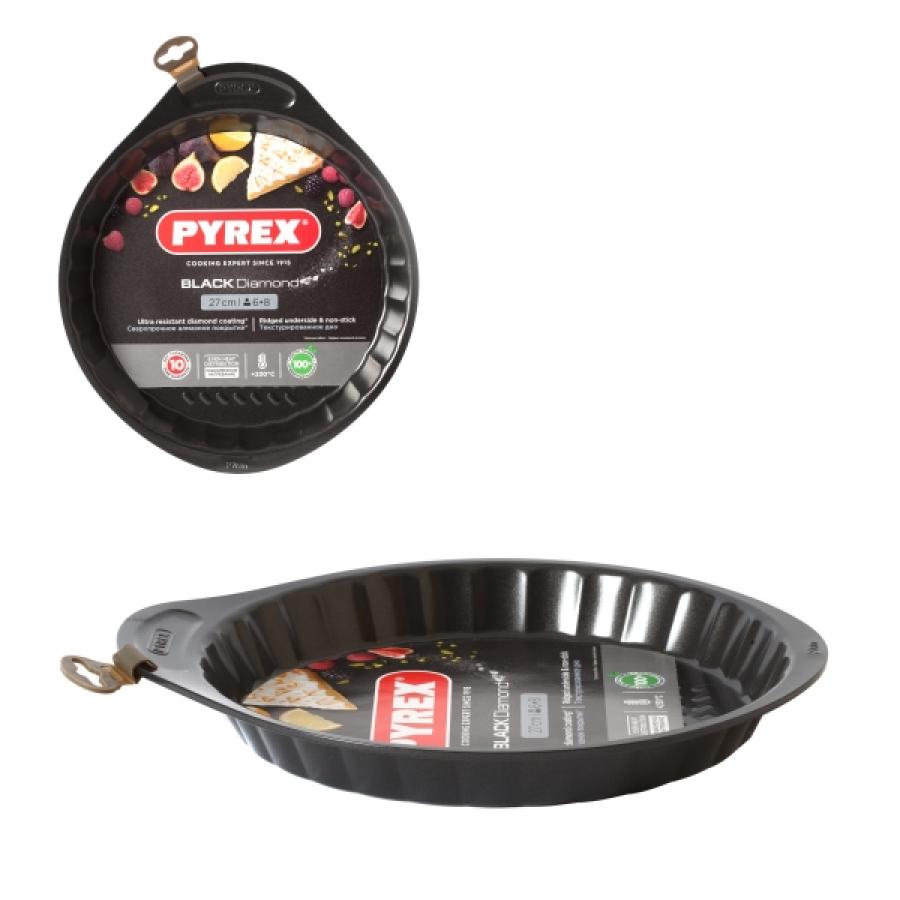 Форма с гофрированными краями BLACK DIAMOND 27см
Форма с гофрированными краями BLACK DIAMOND 27см