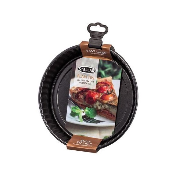 Форма для пирога со съёмным дном Stellar Bakeware SB79, 20x3,5см
Форма для пирога со съёмным дном Stellar Bakeware SB79, 20x3,5см