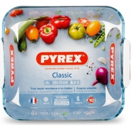 Блюдо для запекания и выпечки SMART COOKING 25x21см квадратное PYREX 220B000/7046
Блюдо для запекания и выпечки SMART COOKING 25x21см квадратное PYREX 220B000/7046
