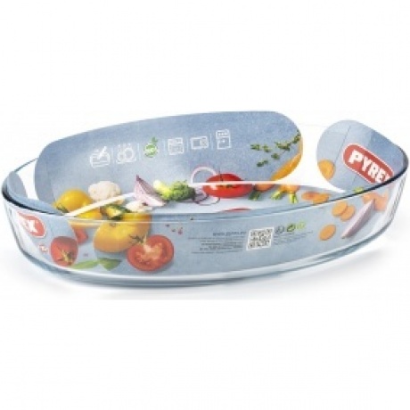 Блюдо для запекания и выпечки SMART COOKING 35х24см овальное PYREX 346B000/5046
Блюдо для запекания и выпечки SMART COOKING 35х24см овальное PYREX 346B000/5046