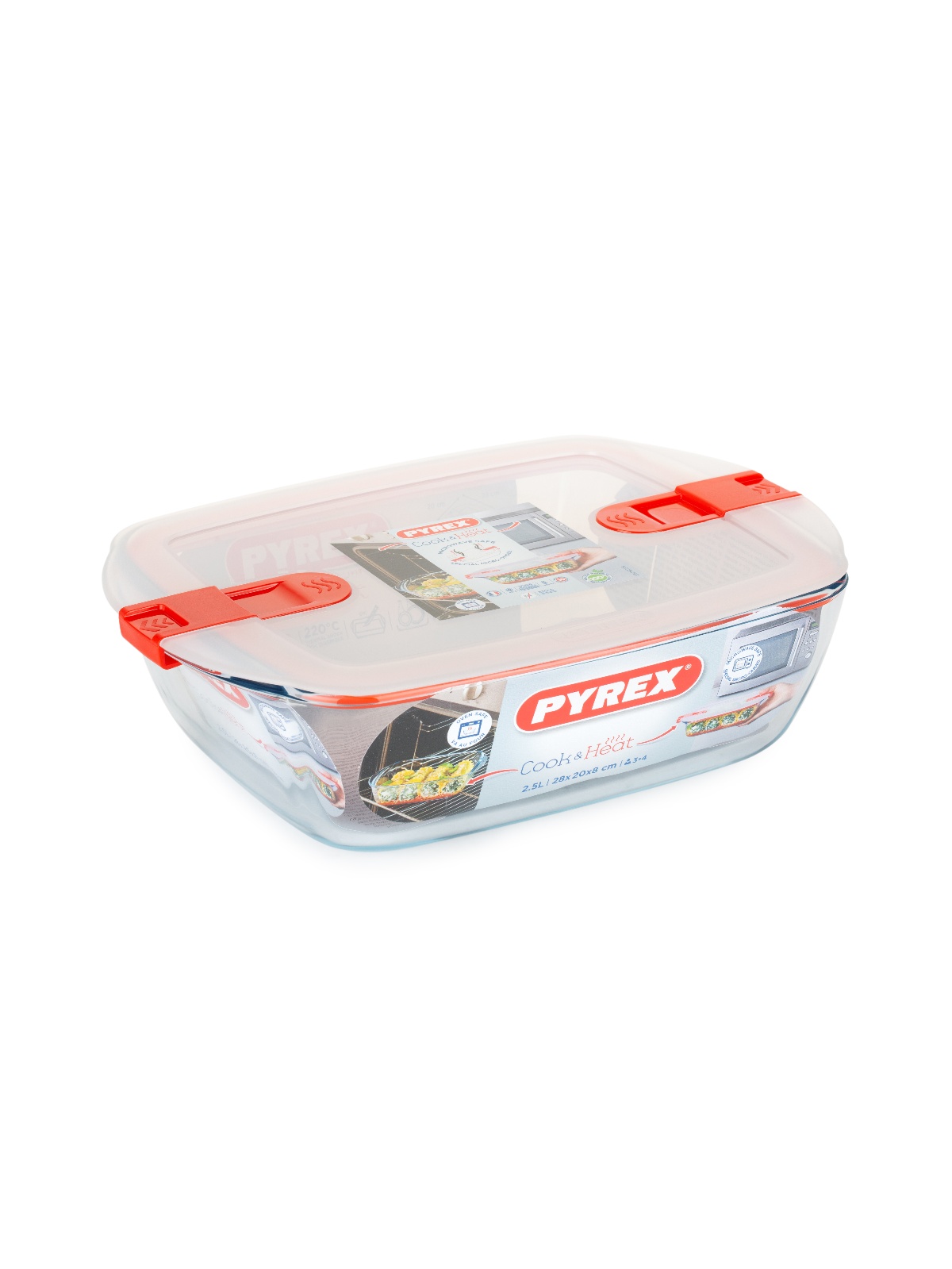 Блюдо для запекания и выпечки с крышкой COOK&HEAT 28X20см прямоугольное PYREX 216PH00/7144
Блюдо для запекания и выпечки с крышкой COOK&HEAT 28X20см прямоугольное PYREX 216PH00/7144