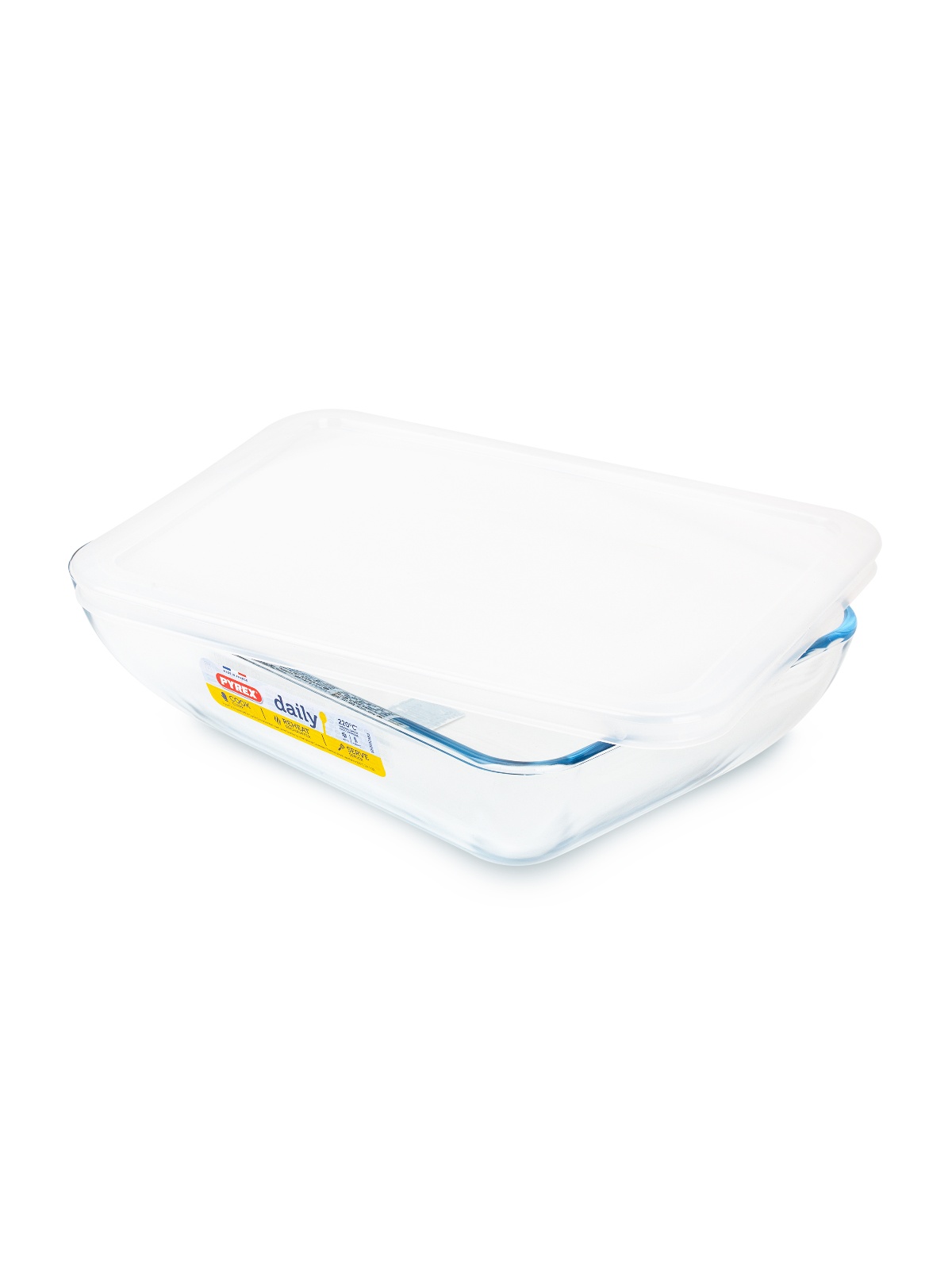 Блюдо для запекания и выпечки с крышкой DAILY 22x17x6см прямоугольное PYREX 342B000/D
Блюдо для запекания и выпечки с крышкой DAILY 22x17x6см прямоугольное PYREX 342B000/D