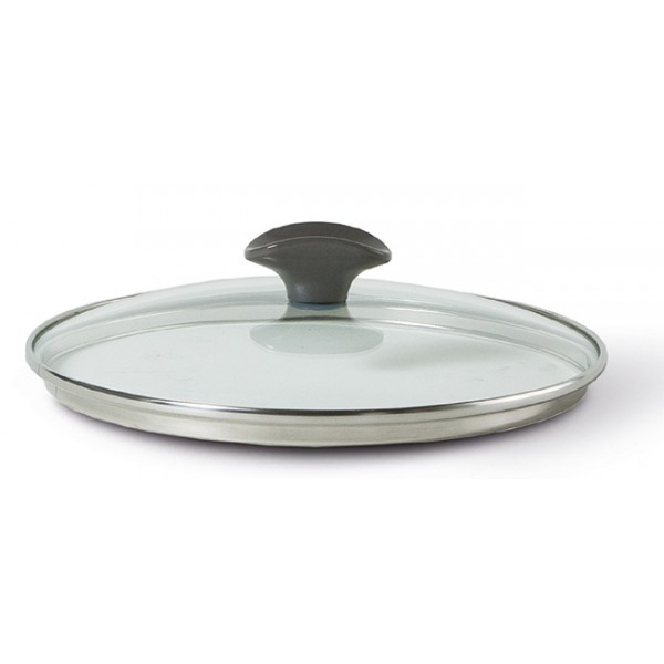 Крышка стеклянная TVS с металлическим уплотнителем 18 см 4718
Крышка стеклянная TVS с металлическим уплотнителем 18 см 4718