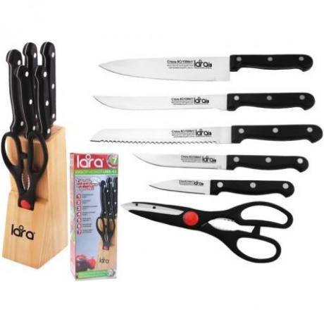 Набор ножей LARA LR05-53 7 предметов
Набор ножей LARA LR05-53 7 предметов