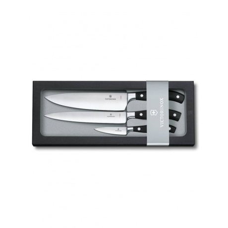 Набор ножей кухонных Victorinox Forged Chefs (7.7243.3) 3 шт черный
Набор ножей кухонных Victorinox Forged Chefs (7.7243.3) 3 шт черный