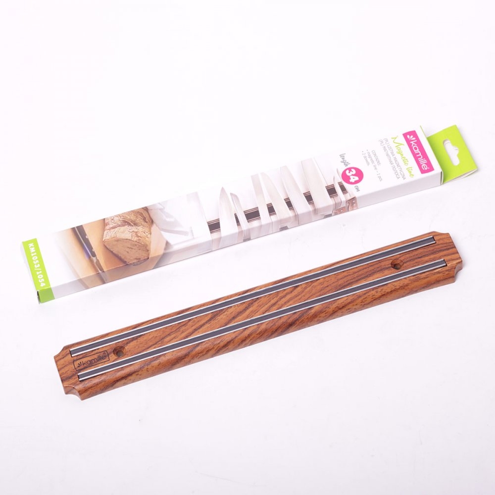 Держатель магнитный для ножей Kamille 10531054 34*5*1.5см
Держатель магнитный для ножей Kamille 10531054 34*5*1.5см