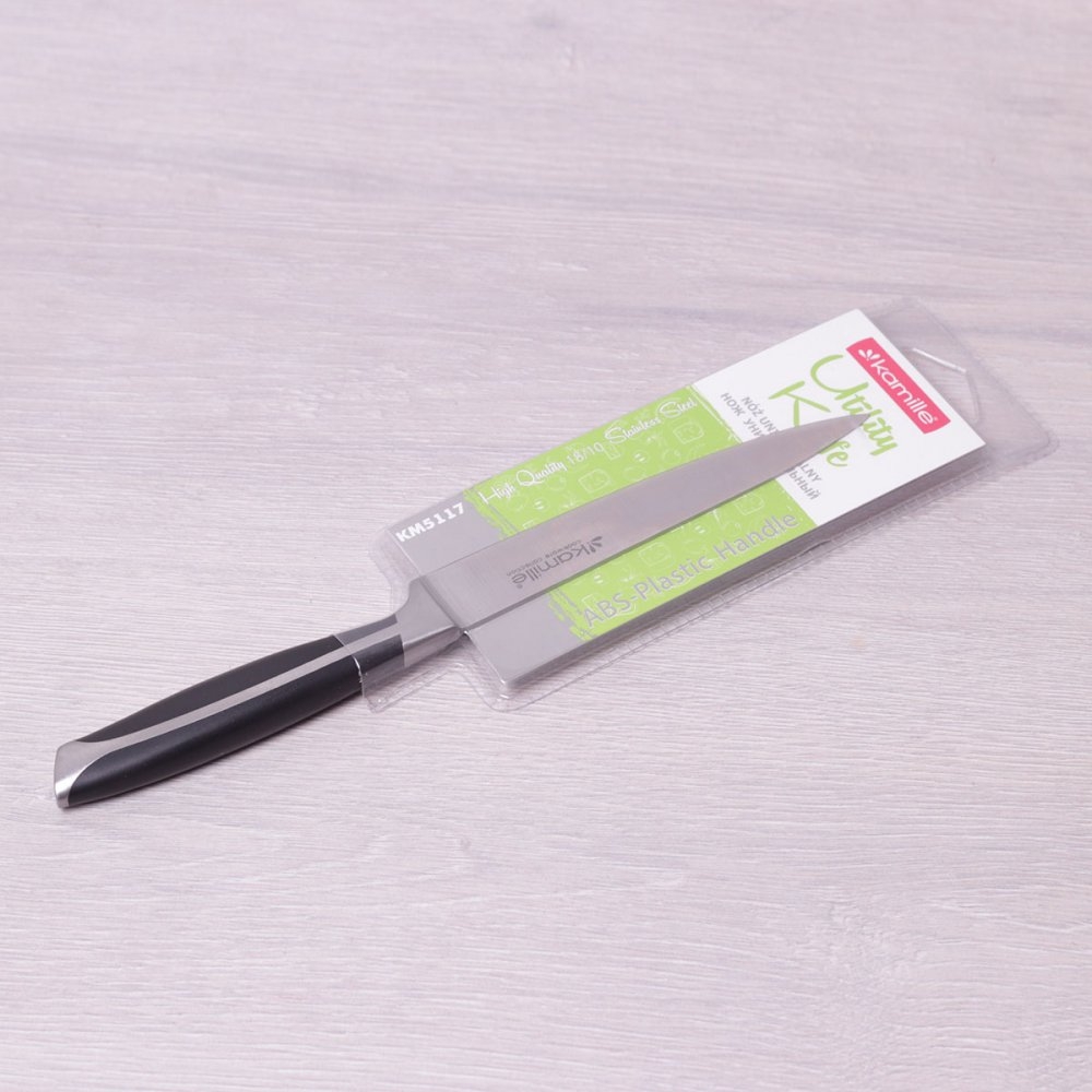 Нож универсальный Kamille 5117 23,5см
Нож универсальный Kamille 5117 23,5см