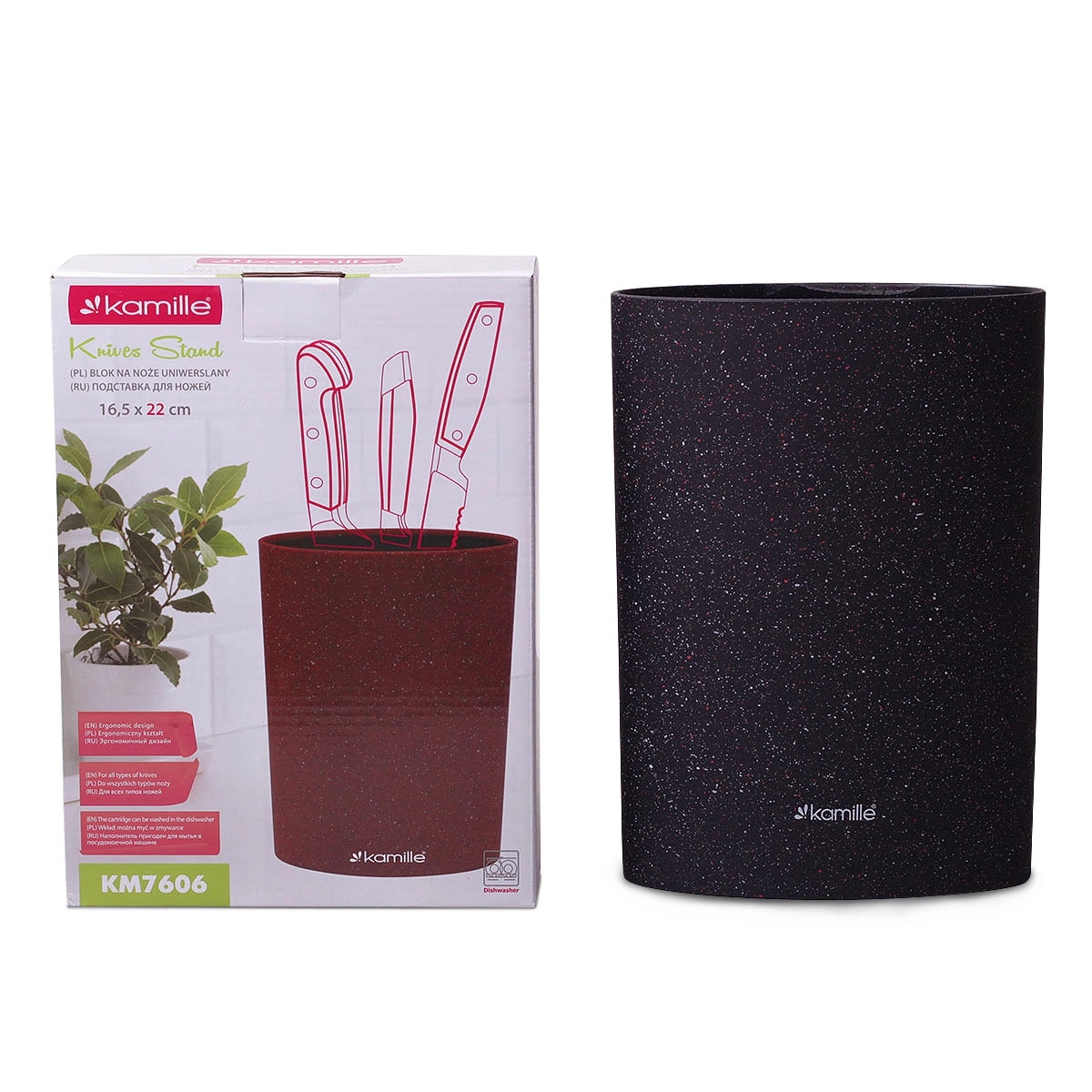 Подставка для ножей Kamille 7606 22,5см
Подставка для ножей Kamille 7606 22,5см
