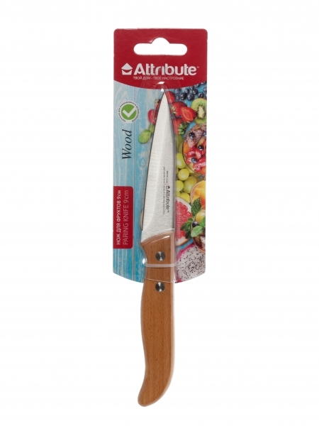 Нож для фруктов Attribute Knife Wood AKW004 9см
Нож для фруктов Attribute Knife Wood AKW004 9см