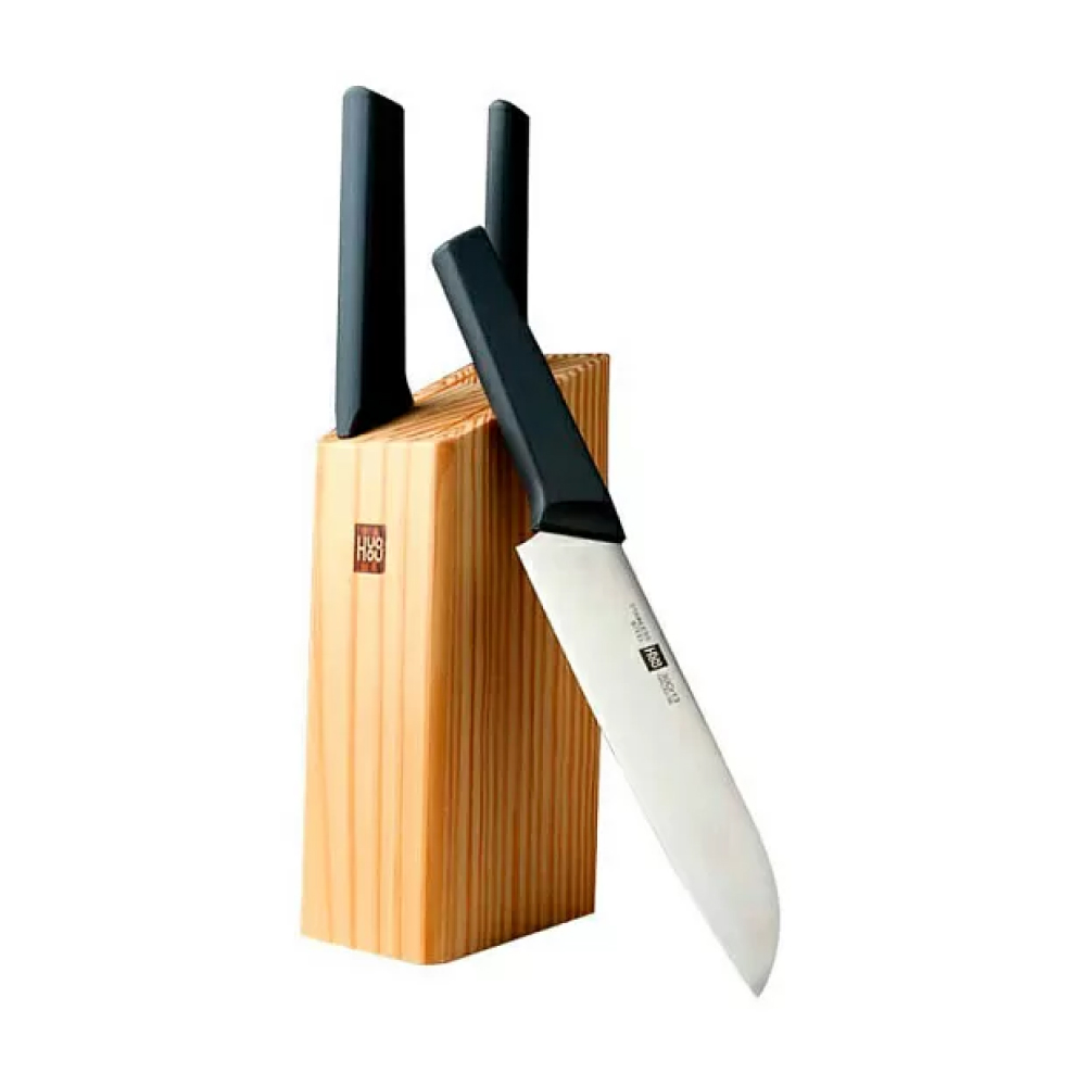 Набор стальных ножей HuoHou 4-Piece Kitchen Knife Set Lite RUS (3 ножа + подставка) (46905)
Набор стальных ножей HuoHou 4-Piece Kitchen Knife Set Lite RUS (3 ножа + подставка) (46905)
