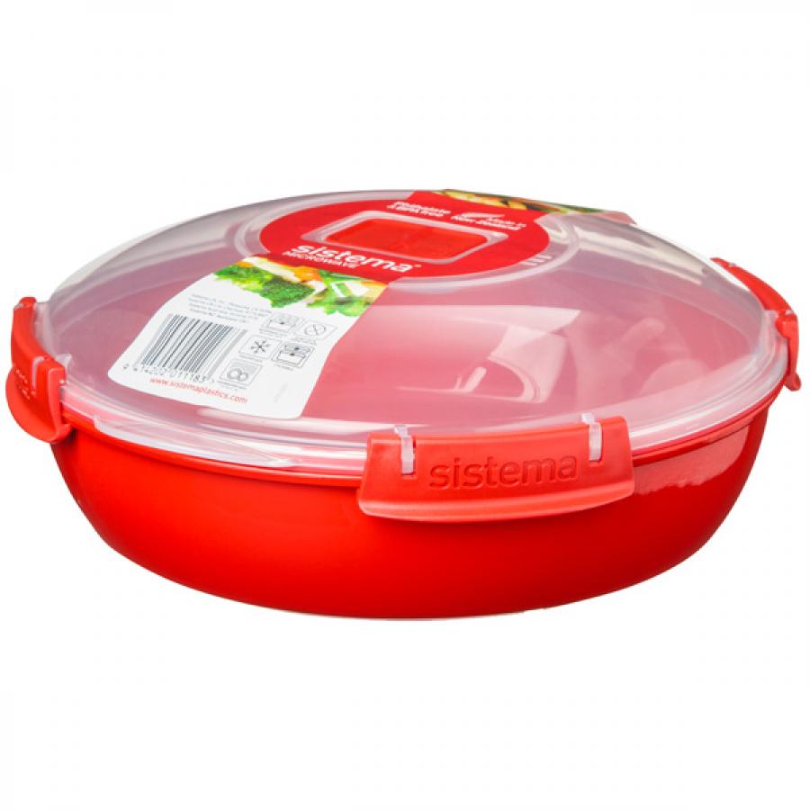 Контейнер MICROWAVE круглый 1,3л
Контейнер MICROWAVE круглый 1,3л