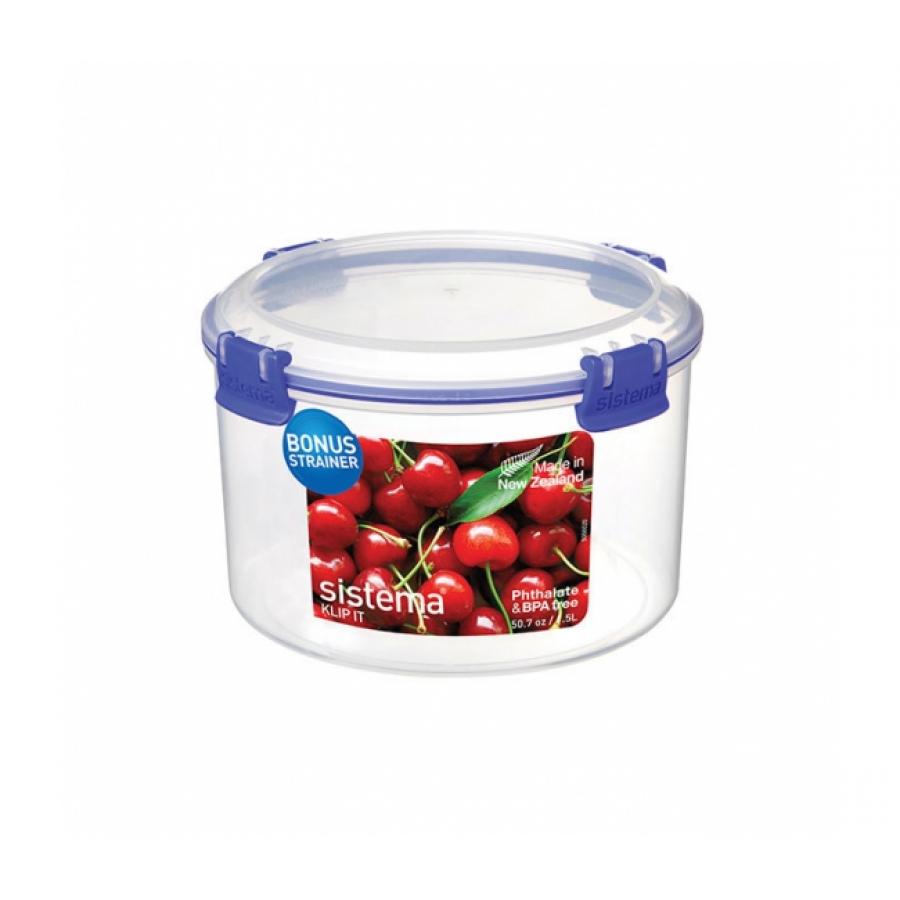 Контейнер круглый 1,5л 
Контейнер круглый 1,5л