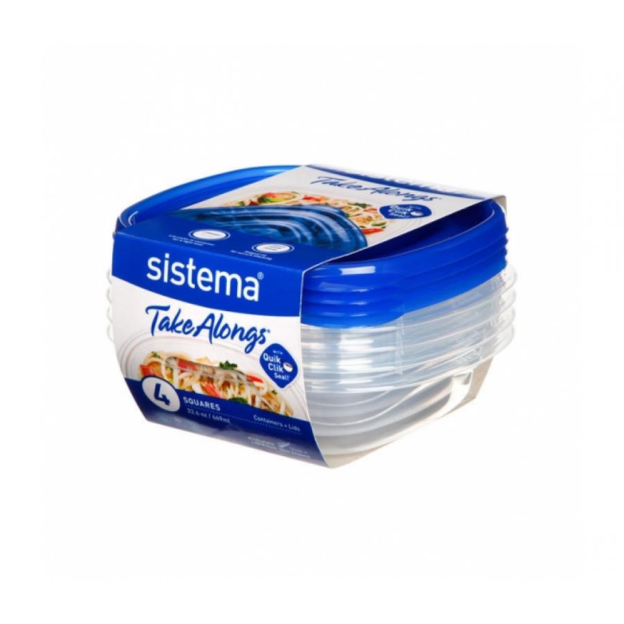 Набор контейнеров TakeAlongs 669мл, 4шт
Набор контейнеров TakeAlongs 669мл, 4шт
