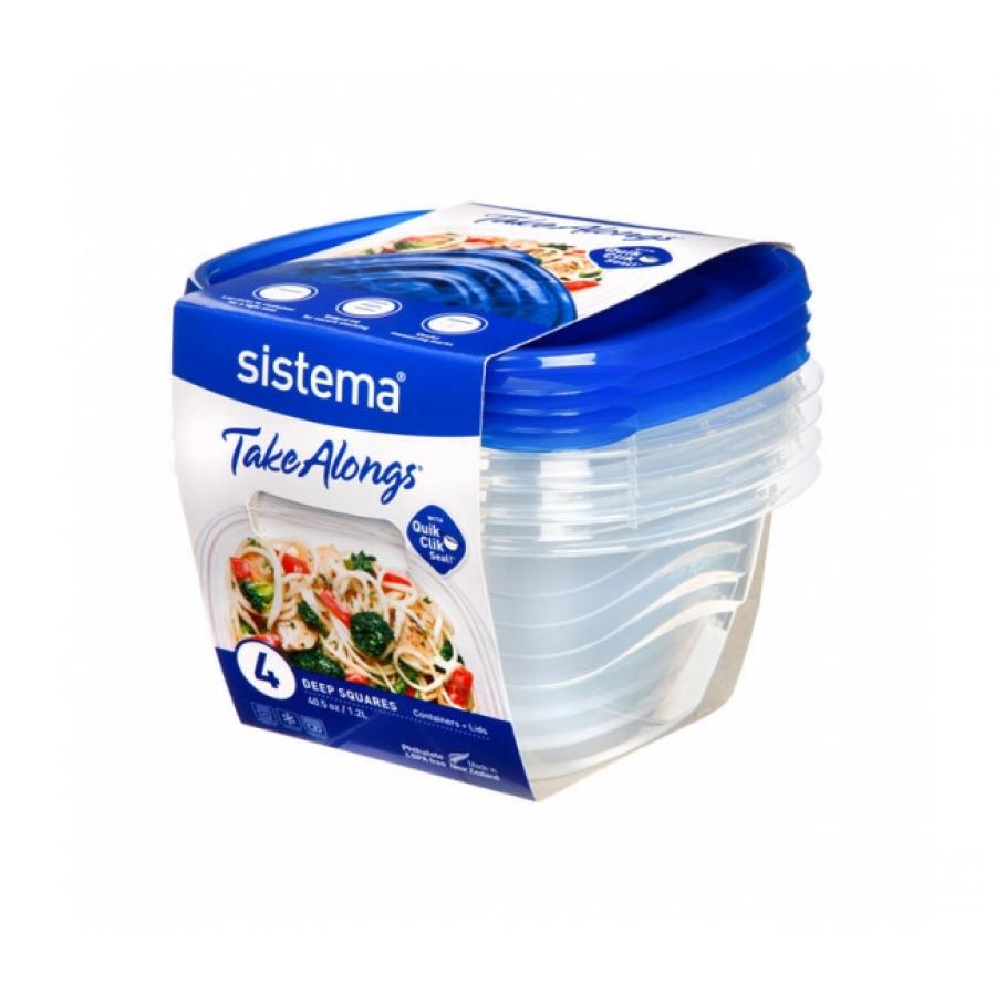 Набор контейнеров TakeAlongs 1,2л, 4шт
Набор контейнеров TakeAlongs 1,2л, 4шт
