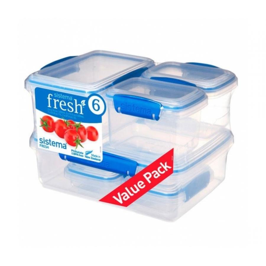 Набор контейнеров 6пр
Набор контейнеров 6пр