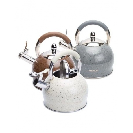 Чайник со свистком Attribute Steel Stone ASS307 3л
Чайник со свистком Attribute Steel Stone ASS307 3л