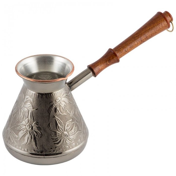 Турка медная Mallony Ромашка 0,85л 16767
Турка медная Mallony Ромашка 0,85л 16767