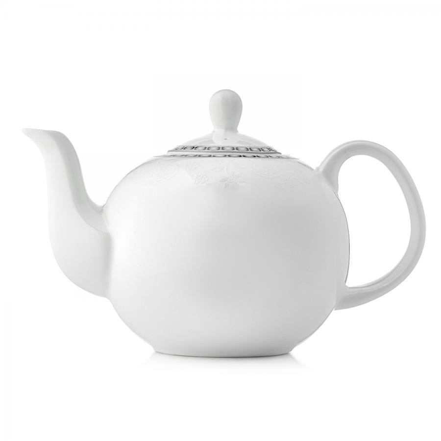 Заварочный чайник Esprado Arista White 1200мл, костяной фарфор
Заварочный чайник Esprado Arista White 1200мл, костяной фарфор