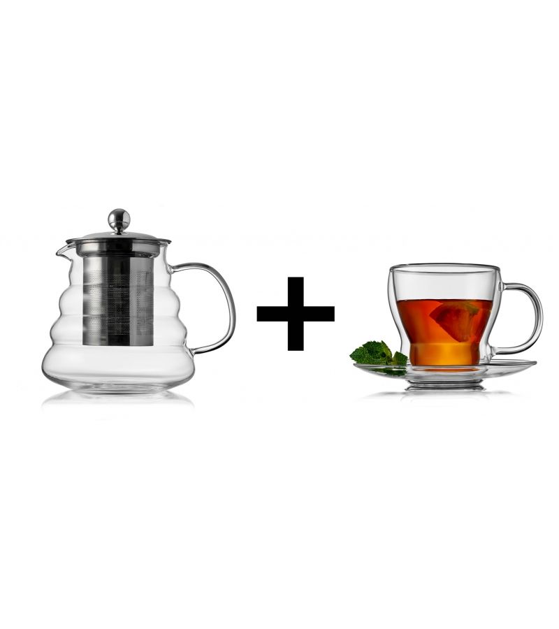 Набор: Чайная пара Cordial 250мл +Чайник заварочный Serena 650мл W37000104205
Набор: Чайная пара Cordial 250мл +Чайник заварочный Serena 650мл W37000104205