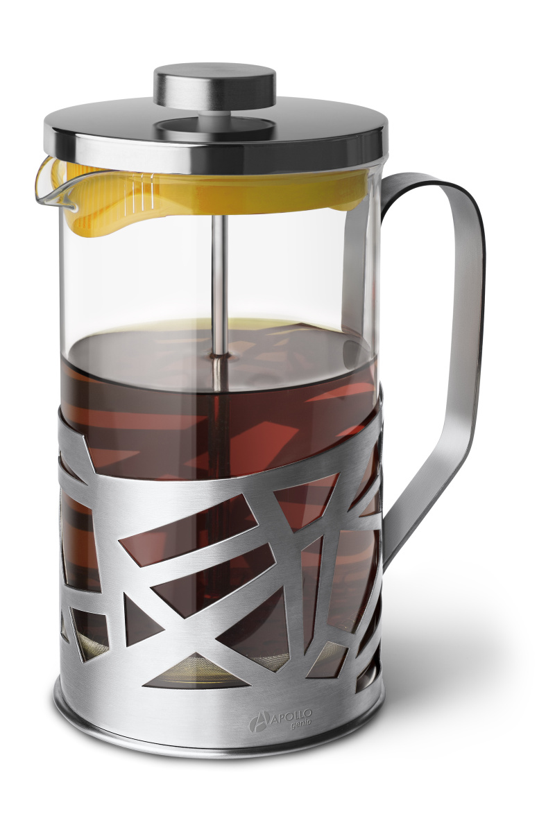 Поршневой чайник APOLLO genio Manhattan 600мл желтый
Поршневой чайник APOLLO genio Manhattan 600мл желтый
