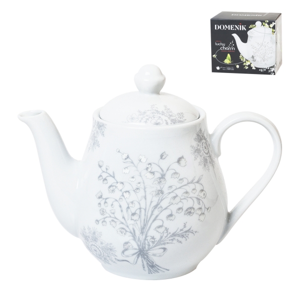 Чайник заварочный LUCKY CHARM 750мл, DM94960
Чайник заварочный LUCKY CHARM 750мл, DM94960