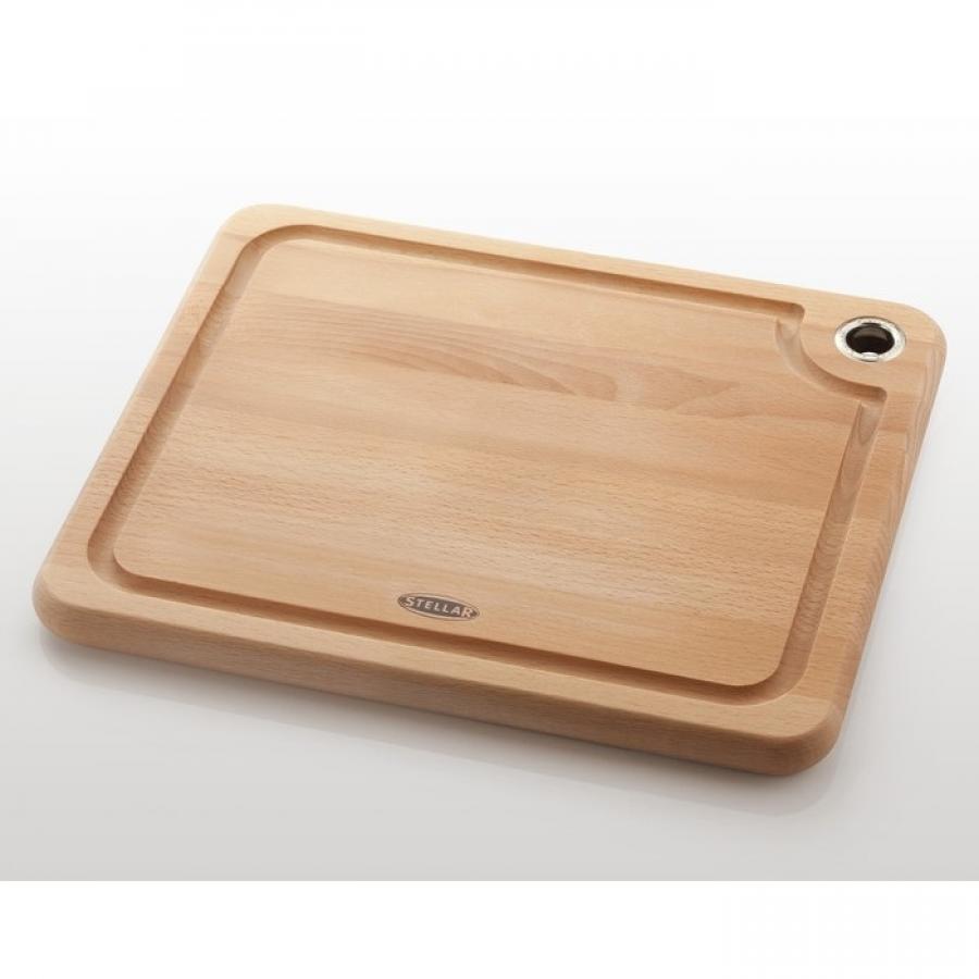 Доска разделочная Stellar Kitchen 27х22см, бук
Доска разделочная Stellar Kitchen 27х22см, бук