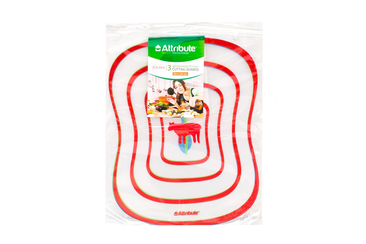 Набор разделочных досок Attribute Flexi APF030 (3 шт.)
Набор разделочных досок Attribute Flexi APF030 (3 шт.)