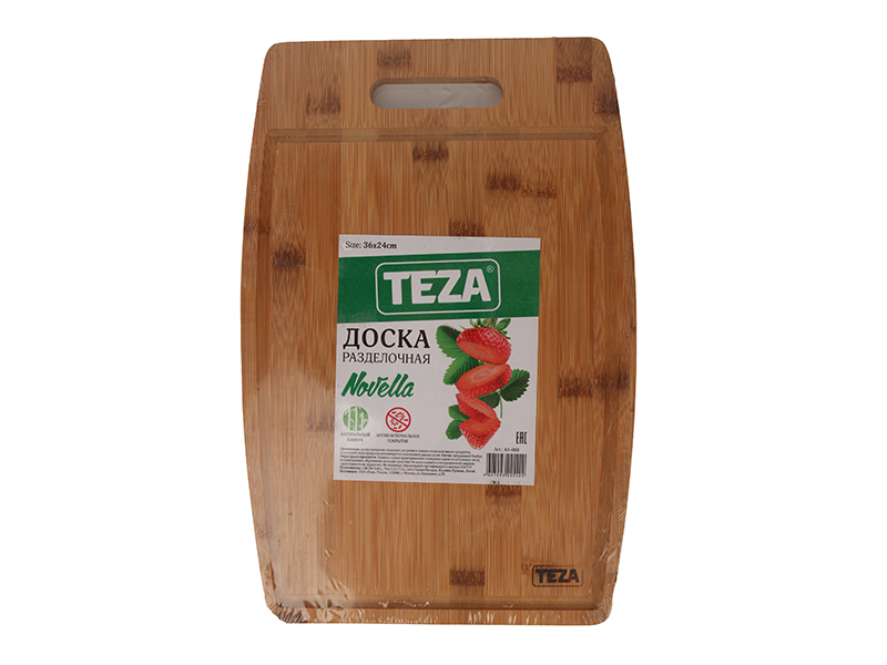 Доска разделочная Teza Novella 36x24x1,5 см 40-008
Доска разделочная Teza Novella 36x24x1,5 см 40-008