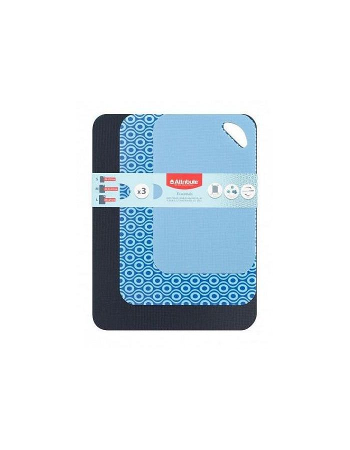 Набор гибких разделочных досок Attribute Cut.Boar Essentials ABX100 (3 шт.)
Набор гибких разделочных досок Attribute Cut.Boar Essentials ABX100 (3 шт.)