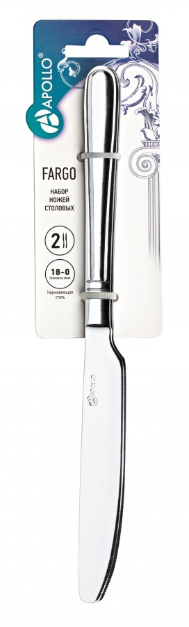 Набор ножей столовых APOLLO Fargo 2шт
Набор ножей столовых APOLLO Fargo 2шт