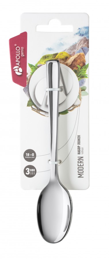 Набор ложек чайных APOLLO genio Modern 3шт
Набор ложек чайных APOLLO genio Modern 3шт